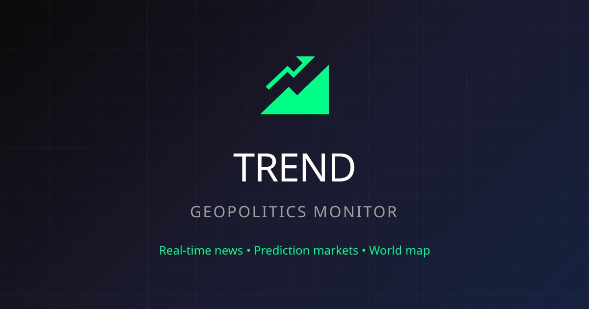 Iran Conflict Monitor — Live Intelligence Feed | TrendMoney